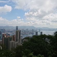ビクトリア湾や香港市街