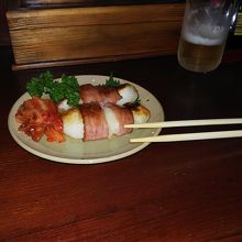 山芋ベーコン。絶品。