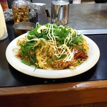 〆のメンズ焼き９５０円。