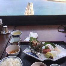 刺身定食1900円