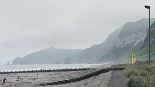 奇勝「トッカリショ」　室蘭市母恋南町