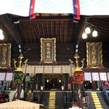 櫛田神社の拝殿