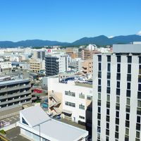 泊まった部屋の窓からの眺め