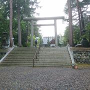 市民に親しまれている神社