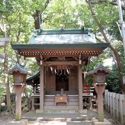 竹島にある神社で福の神・商売繁盛の神様