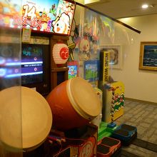 コロナ対策されたゲームコーナー