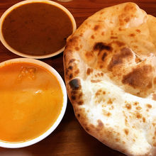 ナンがもちもち！