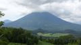 ルスツから見た羊蹄山