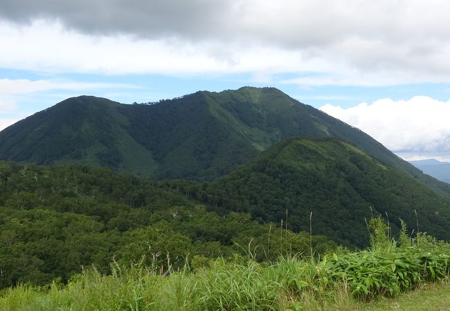 ルスツから見た尻別岳