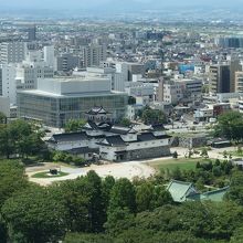 市役所展望塔より