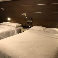 シェラトンのベッドは良く眠れて好き♪