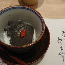 2020.7月再訪 ごまプリンと抹茶、メッセージが素敵