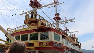 乗船することが観光