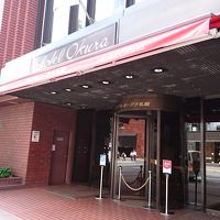 ホテルの玄関です。