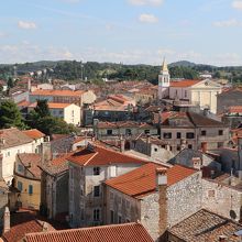 鐘楼から望む景色（手前が旧市街）