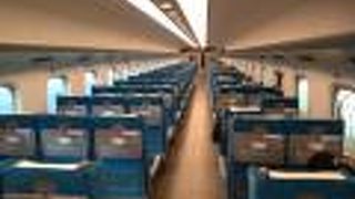 ガラガラで、ゆったりとしていて、快適な旅が出来ました