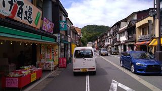 有名な温泉街らしい独特の風情