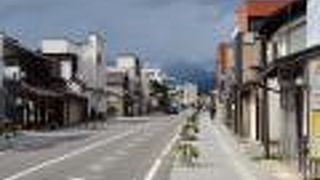 喜多方の中心商店街