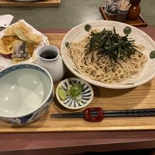 野菜天ざる大盛