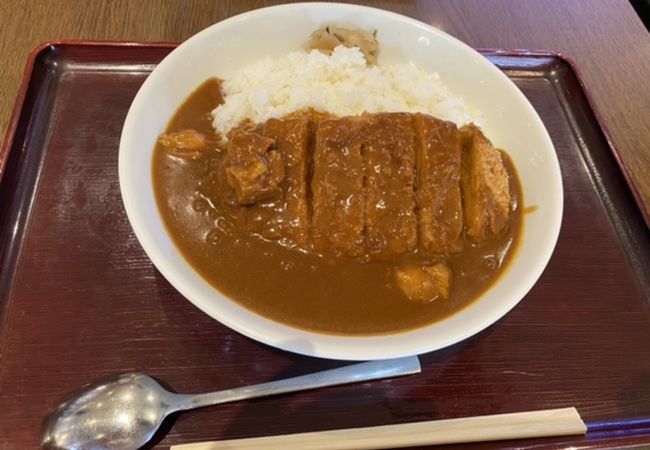 元気豚カツカレー！