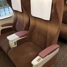 シートの色も変わったような