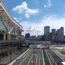 駅からの見晴らし