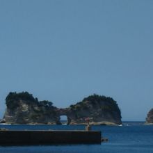 御船足湯からの眺め