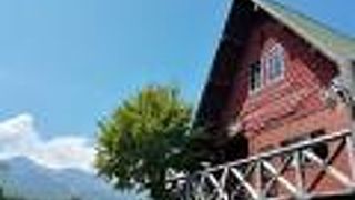 JR最高地点の線路わきにあるレストラン