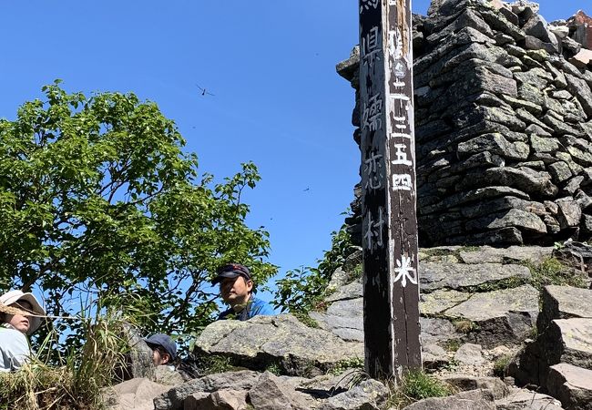 山頂からの景色が素晴らしい