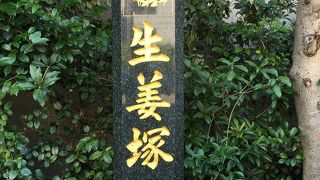 昔は生姜がよく採れたらしい