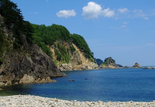 震災メモリアルパーク中の浜