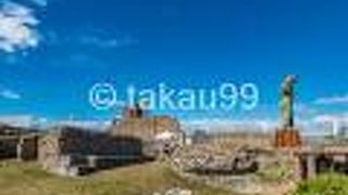 周辺で発掘作業をやっていました。