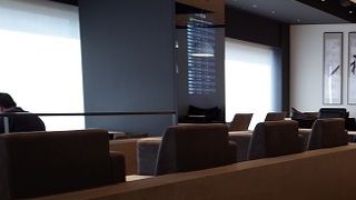 Power Lounge第一ターミナル北　駐機場が見える