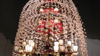 夜祭の笠鉾・屋台は見る価値ありです！