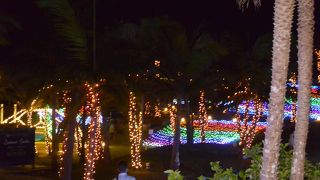 とってもきれいなイルミネーション（宿泊者は無料）