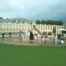 屋上ガーデン。