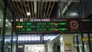 見事に空いていました