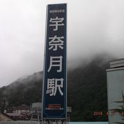 ここからトロッコ電車に乗りました