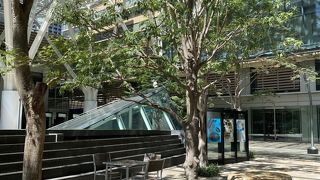 屋外スペースも充実