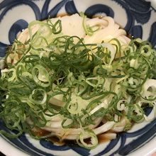 竹清うどん（ぶっかけ＋竹輪とたまごのてんぷら付）