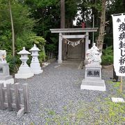 吉里吉里海岸（きりきり・かいがん）手前の高台にある神社