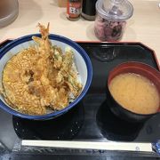 羽田空港でワンコイン天丼は有難い！