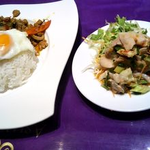 ガパオライスセット