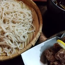 忠治そば、ざる