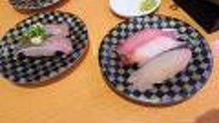 地物の魚のお寿司がリーズナブル
