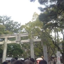 境内の様子です。