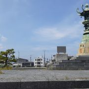 みなと公園の北側に位置する小さな公園