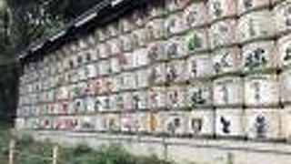 いわゆる明治神宮と周囲の林