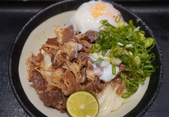 うどんの大事なのはツルツルの食感