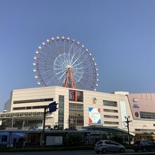 バスターミナルから見た鹿児島中央駅